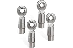 3/8 x 3/8-24 Heim Joints Rod End Kit, .058 Bungs Panhard Bar Kit Left and Right Hand, 2 Set
