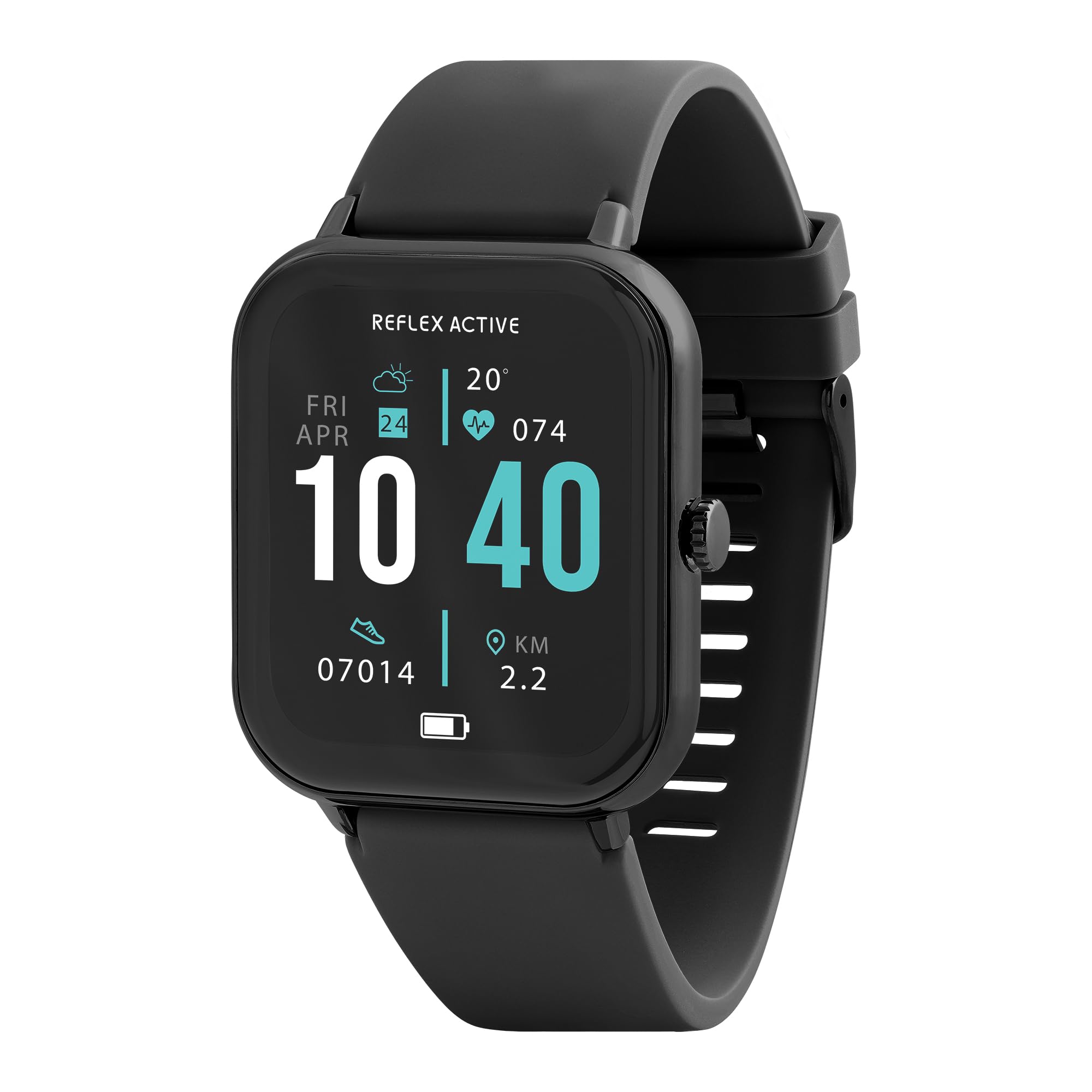 Reflex Active Series 23 Smart Watch - Black Strap