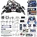 Adeept Hexapod 6-Legs Spider Robot Kit for Arduino UNO R3 and Nano | 2.4G Wireless Remote Control | Obstacle Avoidance | Robot Starter Kit, Arduino Robotics Model, Arduino Starter Kit with Tutorial