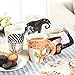HOMEE 3D Coffee Mug, Handmade Hand Painted Creative Art Mug Ceramic Milk Cups Travel Mug Africa Style Giraffe Christmas gift