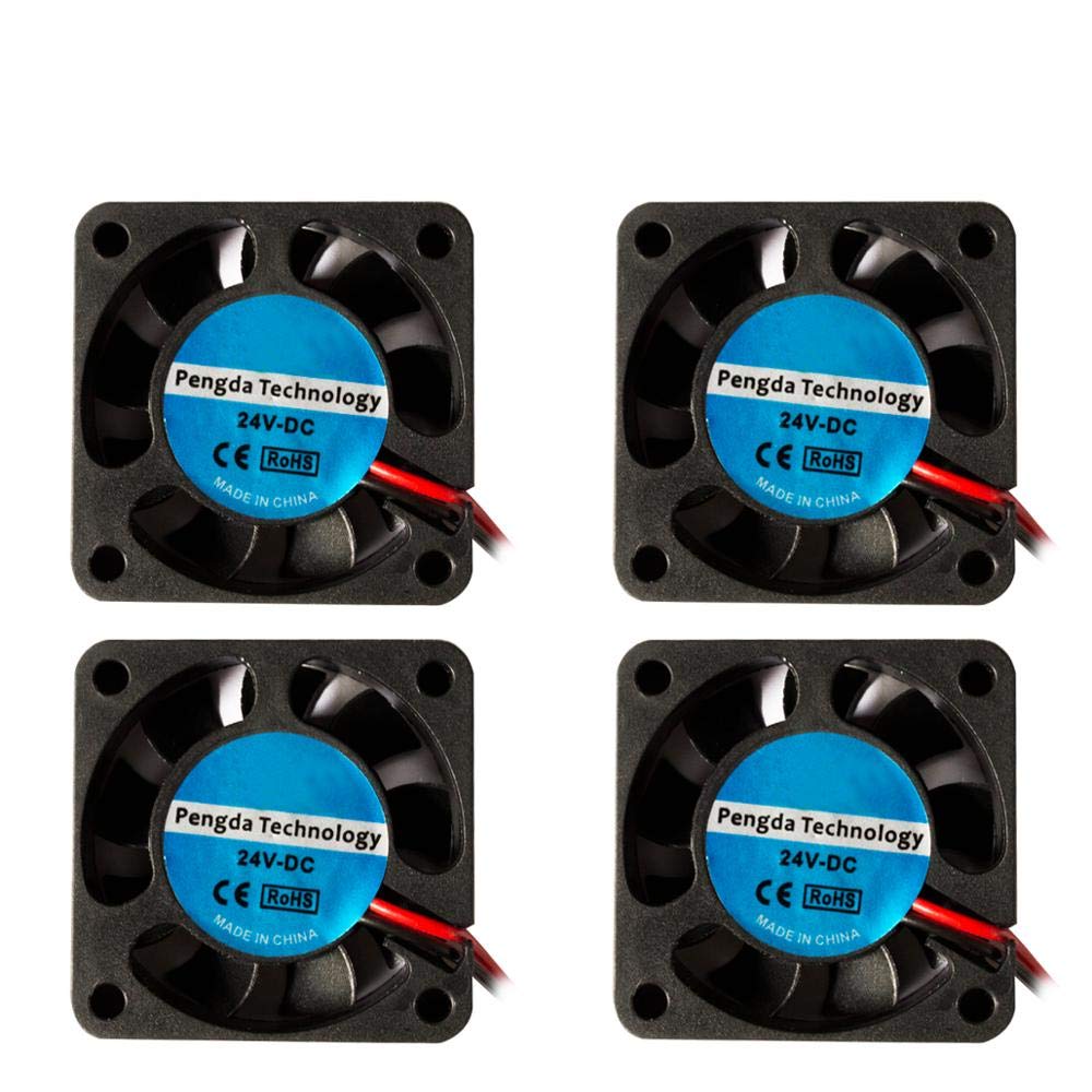 4010 24V DC Dual Ball Bearing Fan 40mm 40x40x10mm Brushless Cooling For