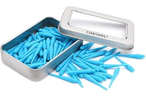 CUESOUL 100 Pieces Soft Tip Points for Soft Tip Darts