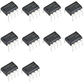 Bridgold 10pcs TLC555CP TLC555 TLC 555 TI Lin CMOS Timers IC Chip，DIP-8.