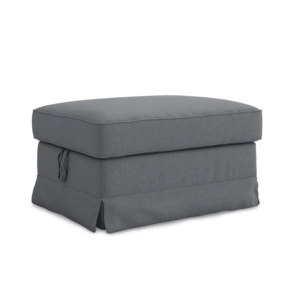 Photo 1 of FMCTL Ektorp Ottoman Cover Replacement for IKEA Ektorp Footstool Cover, Ektorp Cover Only(Ektorp Ottoman Cover-Titanium Grey)