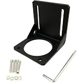 YVSPTIK 86 mm Nema 34 Stepper Motor Steel Mounting Bracket with Mounting Screws 1 pcs