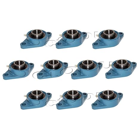 Amazon Com 10 Pcs Ucfl 208 24 Self Align 2 Bolt Flange Pillow