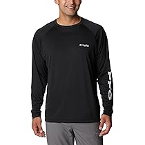 Chemise Columbia Terminal Tackle Homme, Manches Longues, Bleu, Taille L, Respirante Pour La Pêche