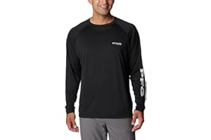 Columbia Men's Terminal Tackle Long Sleeve Shirt, Wicking Material