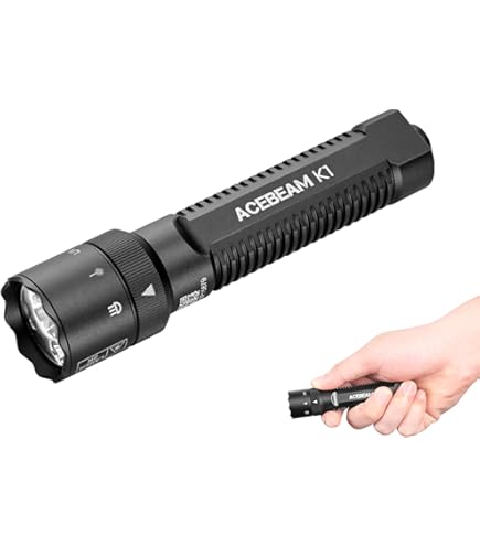 ACEBEAM Defender P17 Tactical Flashlight with Dual Tail Switch
