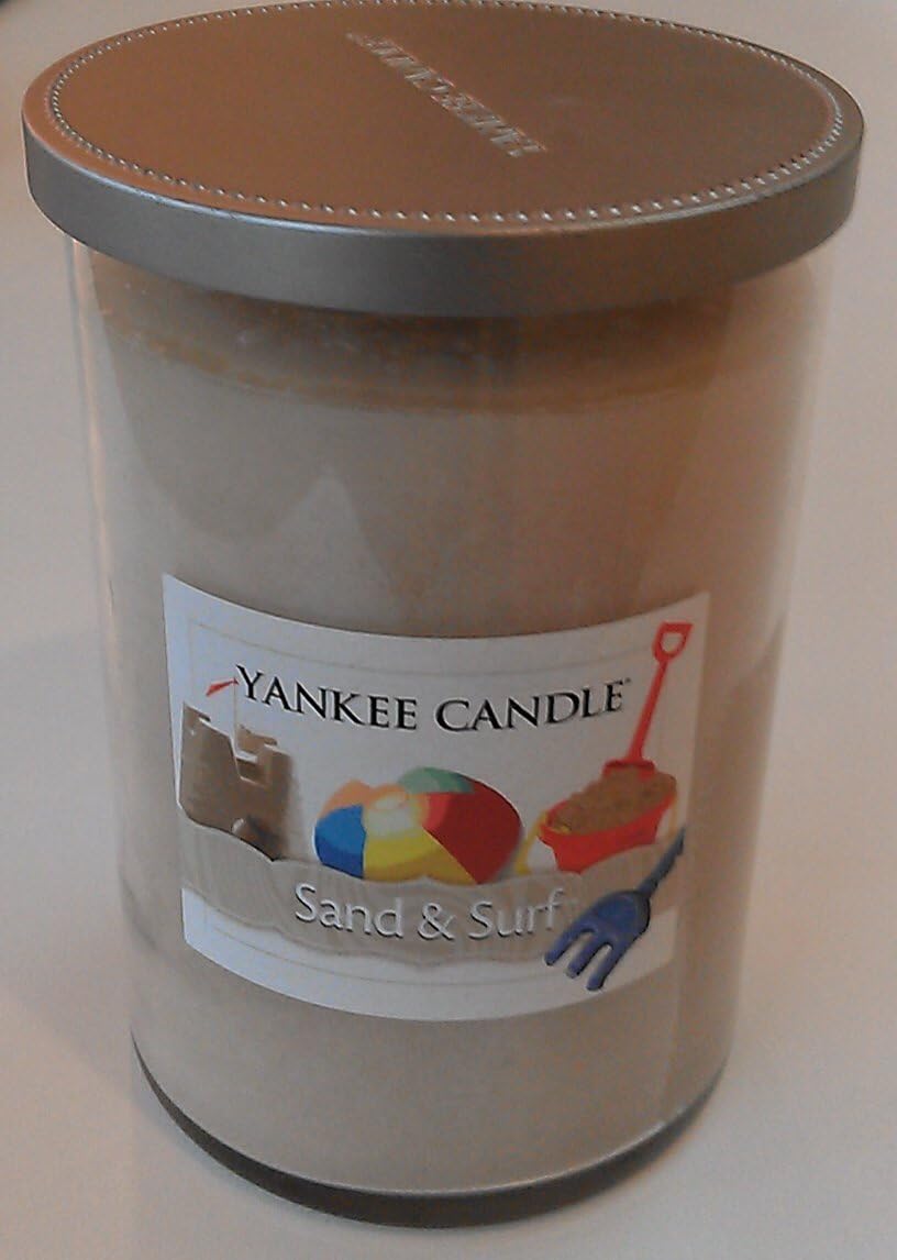 Yankee Candle Sand & Surf 2 Wick Candle, 20 Oz Amazon.co.uk Kitchen