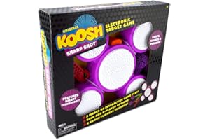 Koosh Sharp Shot — Interactive Target — 3 Games to Play — Play with Friends or Against Target's AI — for Ages 6+