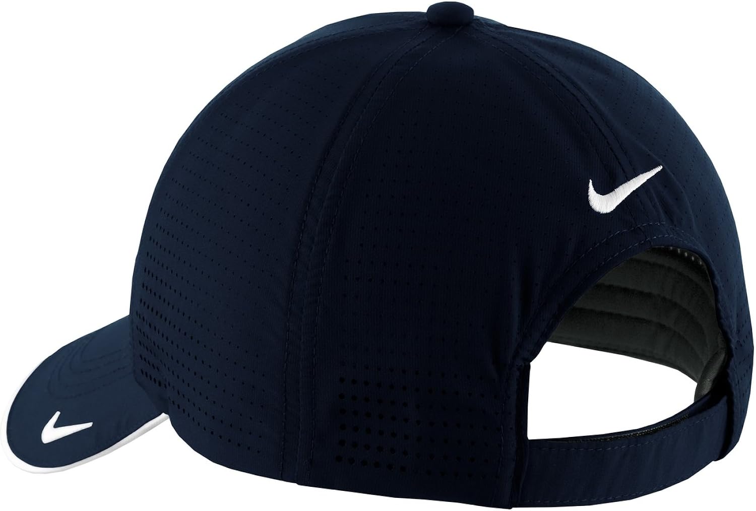 Nike Golf - Dri-FIT Swoosh Perforated Cap , 429467, Black, No Size: Clothing