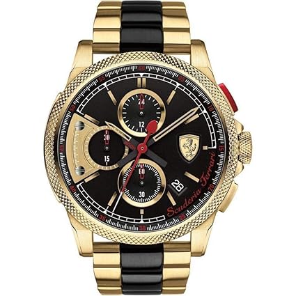 Scuderia Chronograph Multi-Colour Dial Mens Watch-0830316
