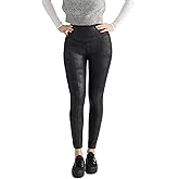 Yummie Womens Stretch and Shine Faux Leather Shaping Legging