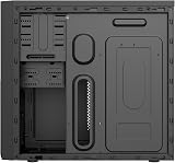 CiT Classic Office PC Case Black Micro-ATX Mini-ITX 500W PSU 4x USB 3.0 view 6