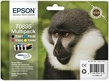 Epson T0895 Ink Cartridge Multipack Black Yellow Cyan Magenta Original view 1