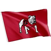 Desert Cactus University of Georgia Flag Bulldogs UGA Dawgs Banners 100% Polyester Indoor Outdoor 3x5 feet Flags (Design 11)