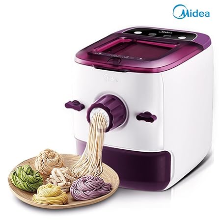 Haus Kleine Nudelmaschine,Vollautomatische Elektrische Nudelmaschine Handbuch Pasta Maschine Perfekt Für Spaghetti Lasagne Od