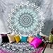 BLEUM CADE Mandala Tapestry Wall Hanging Indian Bohemian Hippie Psychedelic Tapestry Wall Decor for Living Room Bedroom