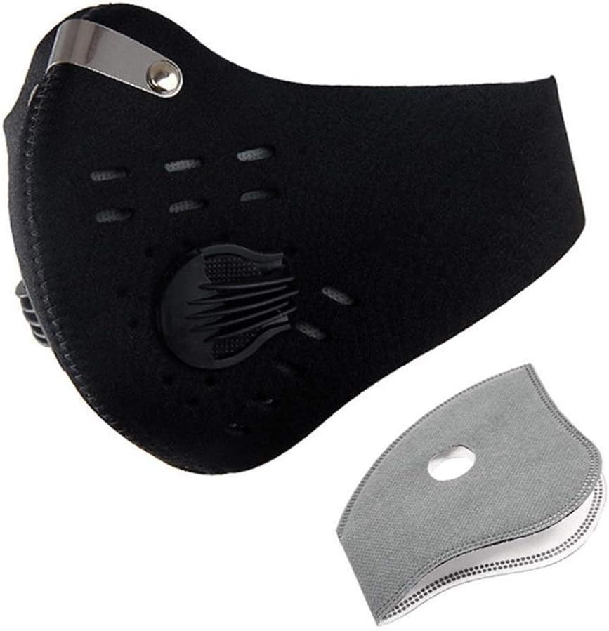 Yangzz229 Activated Carbon Anti Dust Filter Mask Outdoor Hiking Cycling Sport Protective mask