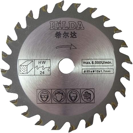 Lame De Scie Circulaire A Bois Pour Scie Plongeante Parkside Exclusivite Lidl 85 Mm De Diametre X 10 Mm D Alesage 24 Dents Amazon Fr Bricolage