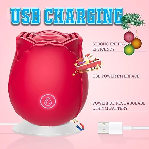 Suction Rose Toy 2024 Upgraded Version Hand-held Adult Tools 20 Mode 10 Insert 10 Suck Gifts Couples Unique CT9 in Dubai - UAE | Whizz Suction Rose Toy 2024 Upgraded Version Hand-held Adult Tools 20 Mode 10 Insert 10 Suck Gifts Couples Unique CT9 in Dubai - UAE | Whizz