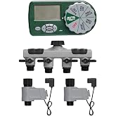 Orbit 2-Zone Automatic Yard Watering System with Hose Timer - 58911 | Automatic Yard Irrigation System for Easy Lawn &amp; Garden Watering Coverage with Customizable Scheduling Control