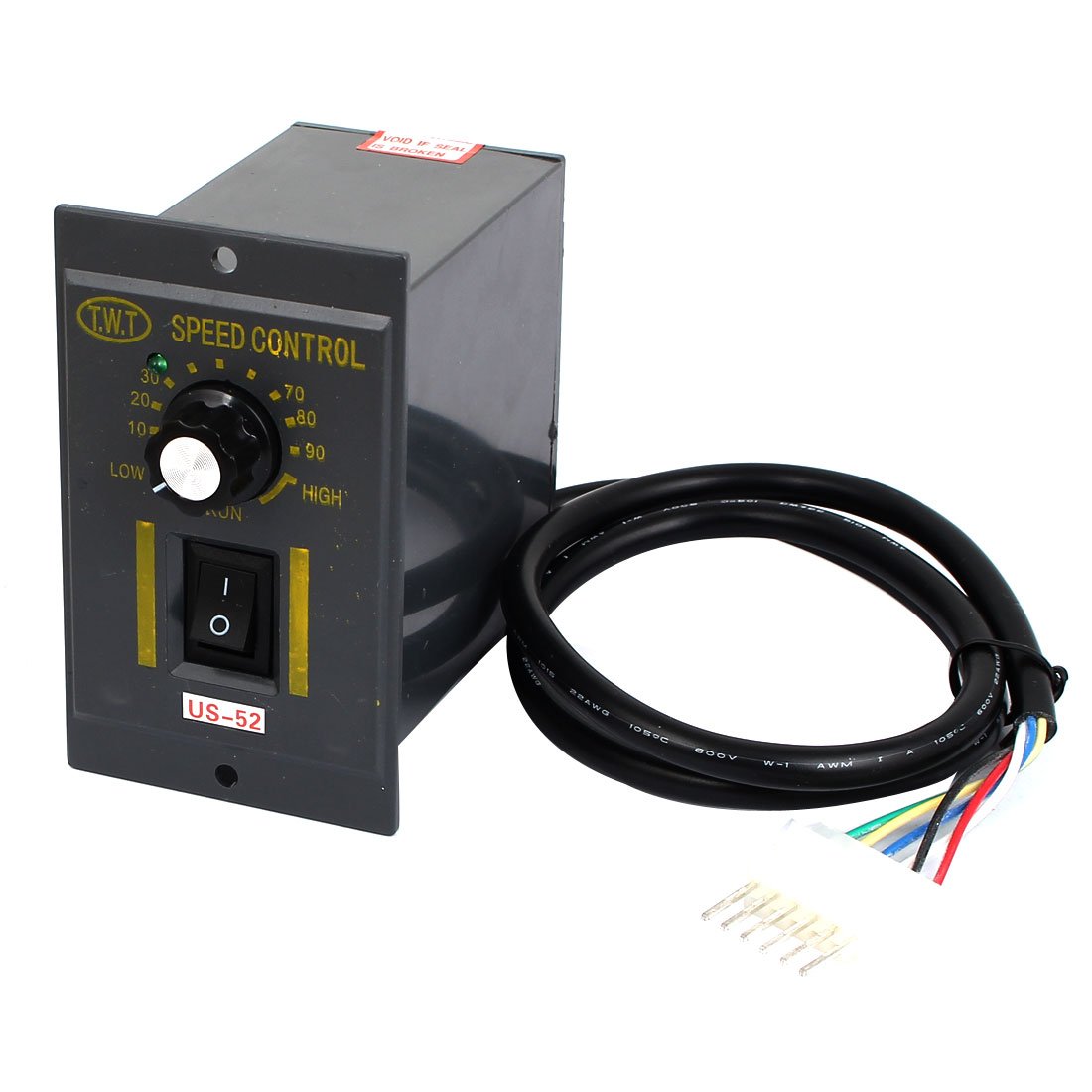 Sourcingmap US-52 AC 220V 50Hz 120W DC Motor Speed Control Switch Controller