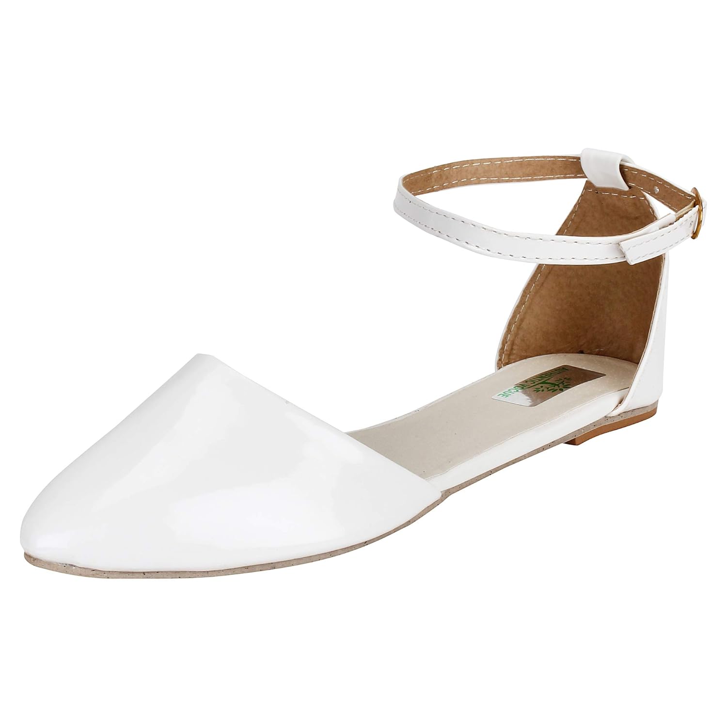 flat white sandals with ankle strap