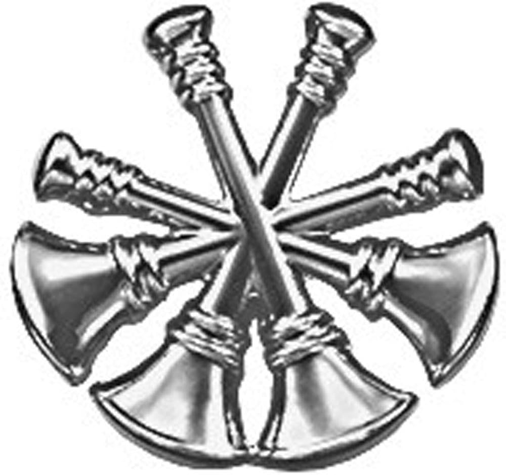First Class Fire Department Bugle Deputy Chief Rank Collar