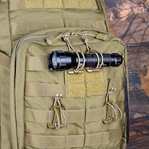 Pack of 10 Tactical Gear Clip Molle  Dominators for Outdoor