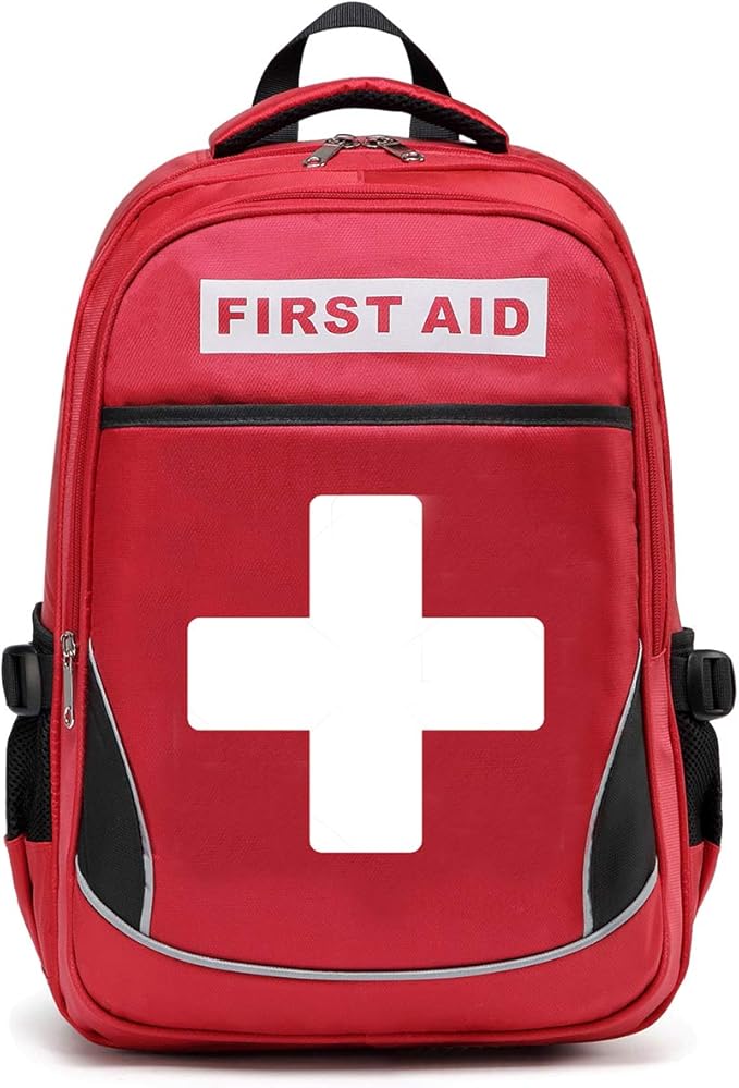 Gatycallaty First Aid Bag Empty Medical Backpack for Emergency Bags