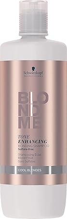 Schwarzkopf Professional BlondMe Enhancing Cool Blondes Shampoo, 1er Pack (1 x 1 l)
