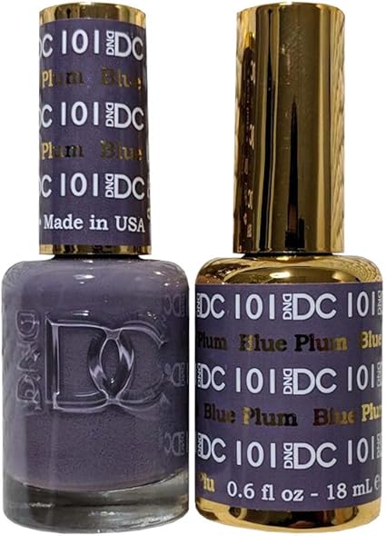 Dnd Dc Gel Polish Free Lacquer Nail Polish Blue Plum Buy 1 Get 1 Free