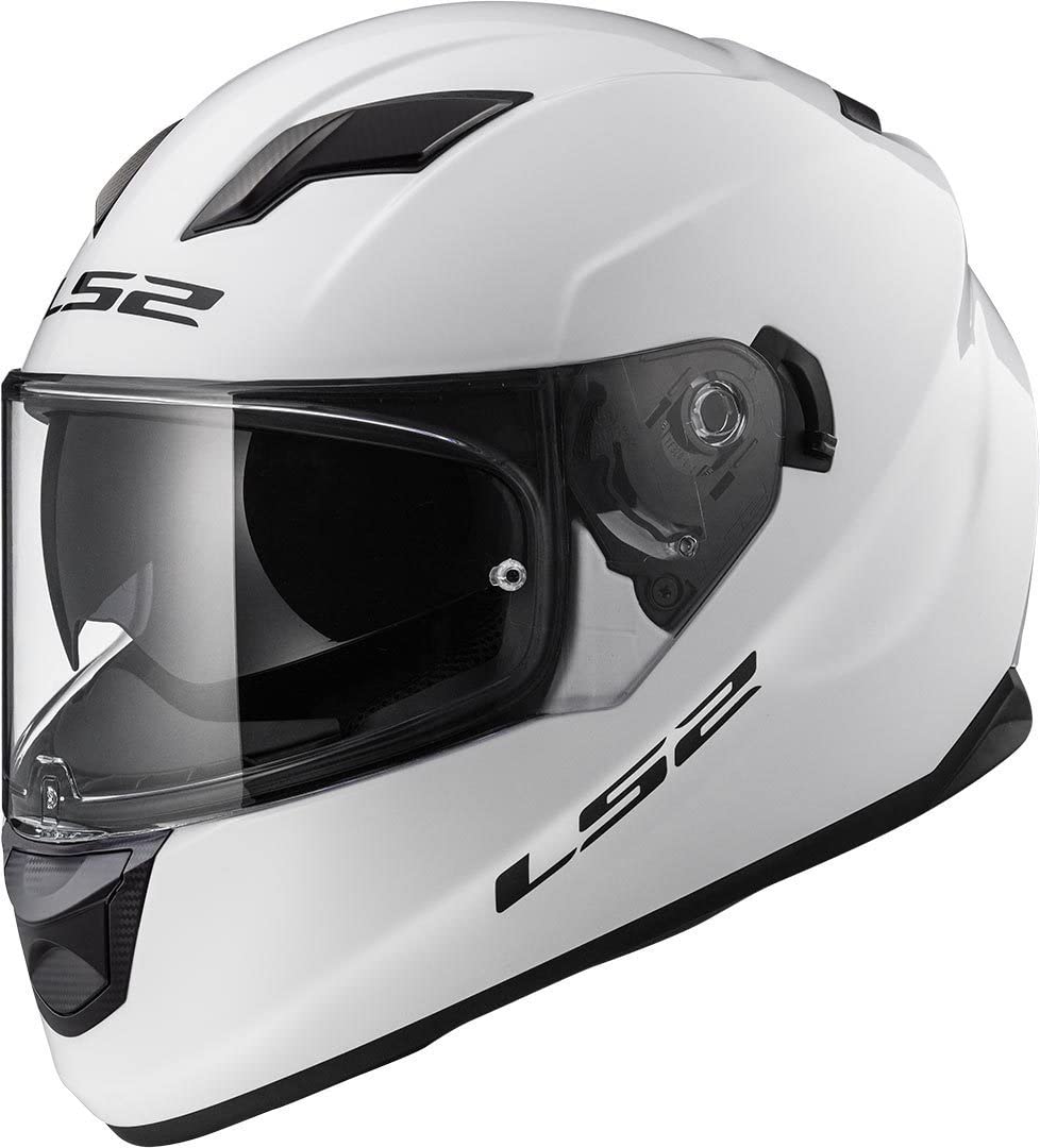 LS2 Motorcycle Helmets Full Face - Stream Evo, White - XXL
