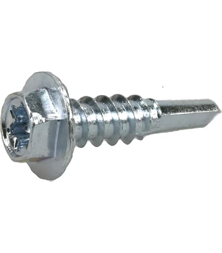 Amazon.com: Power Pro Premium Self-Drilling Metal Screws, Zinc