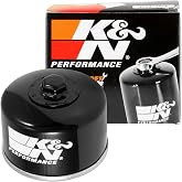 K&amp;N Motorcycle Oil Filter: High Performance, Wrench Off Nut, KN-164 | Fits Select 2004-2026 BMW: K1600GT/R18 Transcontinental/R18 B/R12 Nine T/C40X/C400GT (See Product Description)