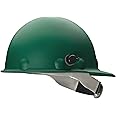 FIBRE-METAL Honeywell Safety by P2AQRW74A000 Super Eight Fiber Glass Cap Style Ratchet Hard Hat with Quick-Lok, Green Medium