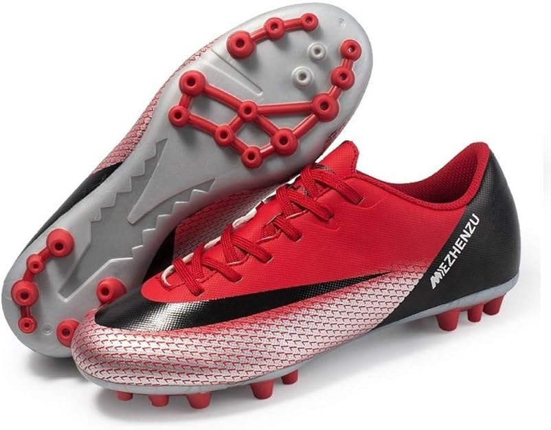 Football Boots, Outdoor Unisex Youth Football Shoes Low to Help Spike