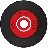 Verbatim 43426 52x CD-R Recordable Blank Disc Vinyl Retro Slim Case 10 Pack view 7