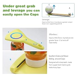 Twist-Off Bottle Opener for Weak Hands & Seniors
