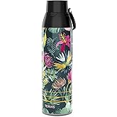 Tervis Venture Water Bottle Sara Berrenson - Kalani Peacock Triple Insulated Tumbler Travel Cup Keeps Drinks Cold & Hot, 26oz, Stainless Steel