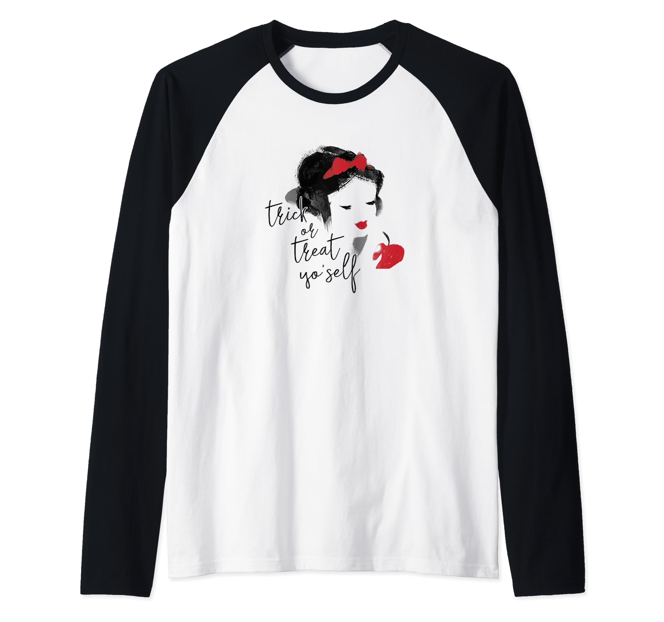Disney Snow White Trick or Treat Raglan Baseball Tee