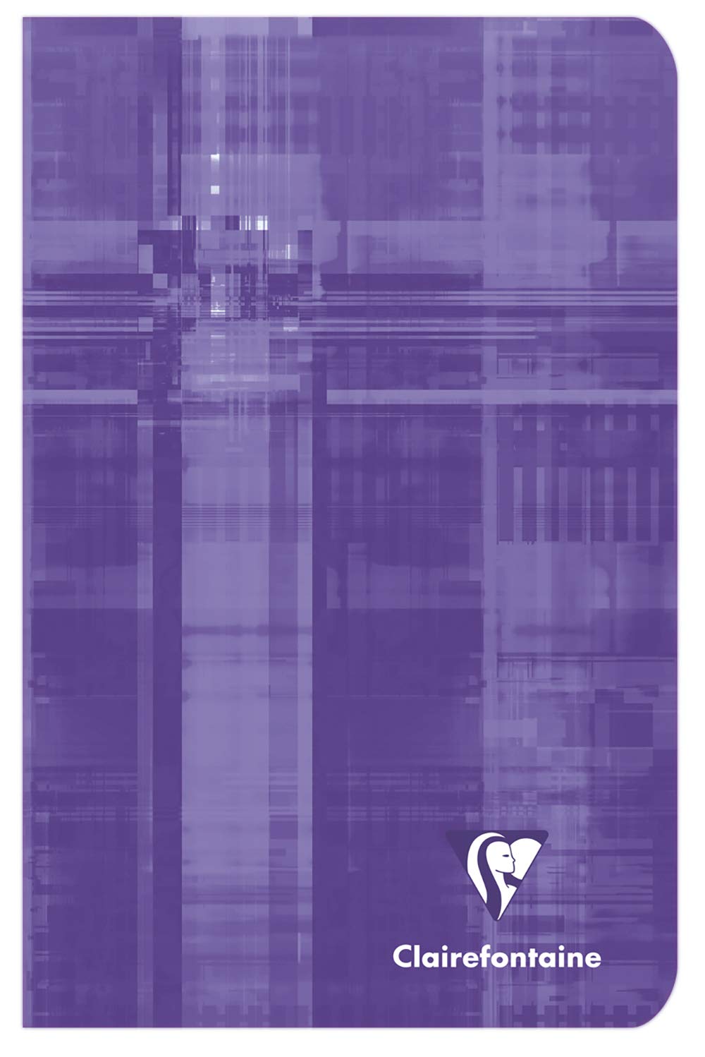 Clairefontaine 3601C - One Set of 10 Stapled Notebooks - Dimensions: 11x17 cm - 96 Seyes Ruled Pages - 90 g White Paper - Laminated Card Cover - Random Colours