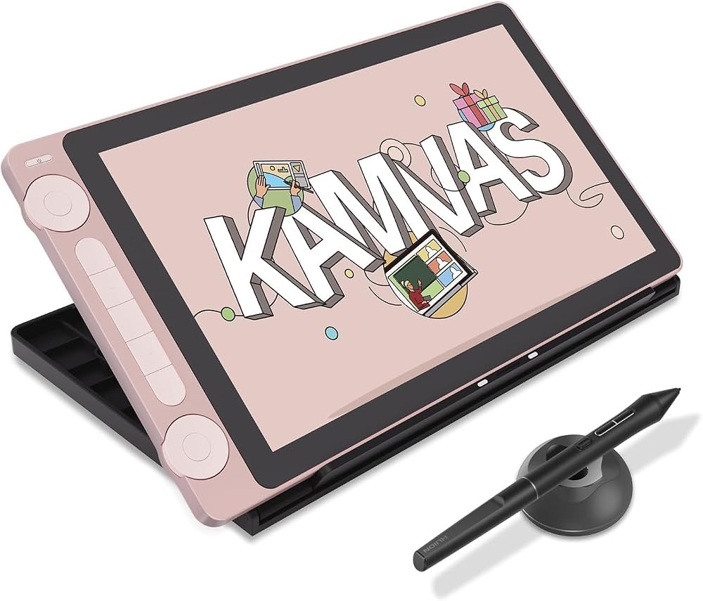 HUION Kamvas 13 Gen 3 Drawing Tablet with Screen 13.3 inch Pink