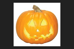 Gemmy 26266 Jack-o-lantern Halloween Decoration, 8.27" W X 8.86" L