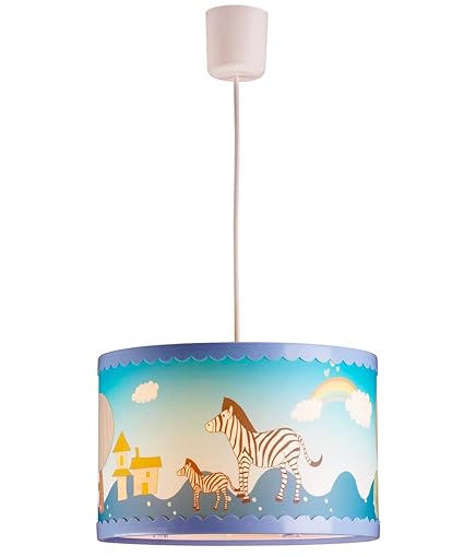 Purelume Kinderlampen Zebra Pendant Ceiling Light Colour Amazon