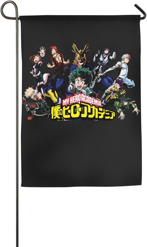 My Hero Academia Logo - Edgy One-Sided,Decorative Nylon Home Garden Flags 1827inch