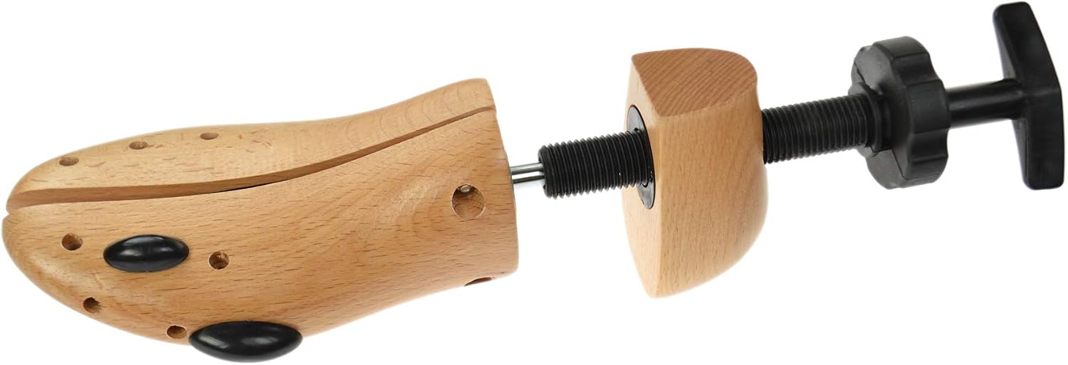 Dasco Men’s Two‑Way Wooden Shoe Stretcher - Extra Large (UK 12.5-14 / EU 47.5-49), Beige, Extra Large (UK 12.5-14 EU 47.5-49) - Image 3