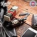 Lucky Grooming 2 oz Unscented Beard Oil - All-Natural Beard Oil Conditioner and Moisturizer w/Argan, Jojoba, Coconut Oil, Essential Oils Patchouli, Rosemary, Lavender - Promotes Healthy Beard Growth